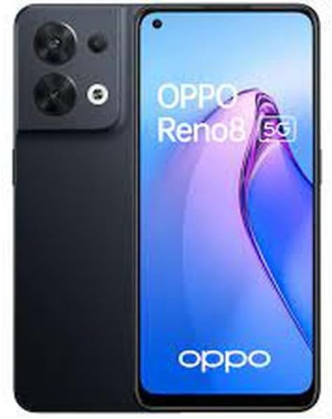 Oppo Reno 8 5G Smartphone Schwarz Shimmer Black 2