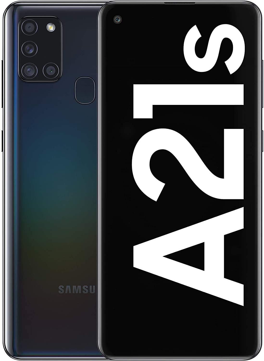 Samsung Galaxy A21s Dual-SIM Smartphone Schwarz Black 1