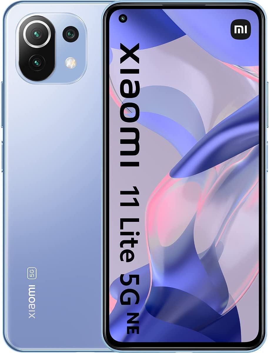 Xiaomi 11 Lite 5G NE Dual-SIM Smartphone Blau Bubblegum Blue 1