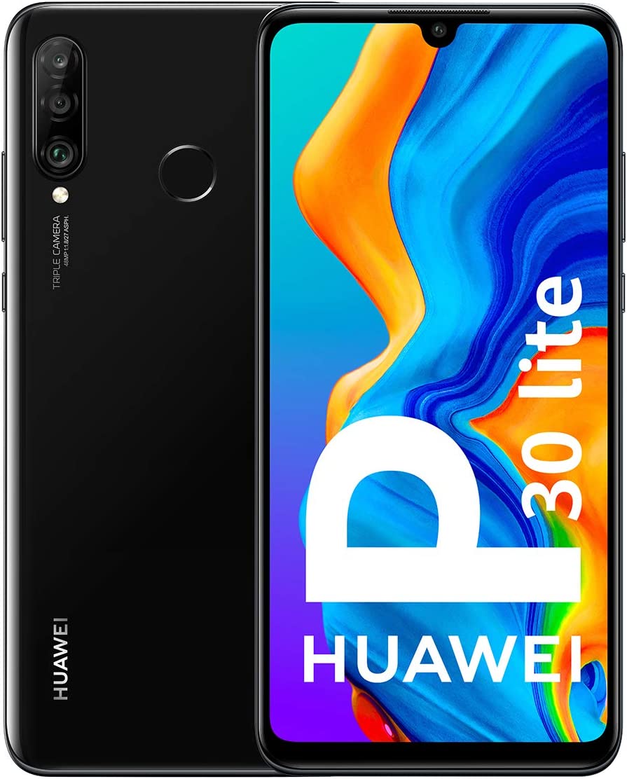 Huawei P30 Lite Smartphone 128GB Schwarz Midnight Black 2