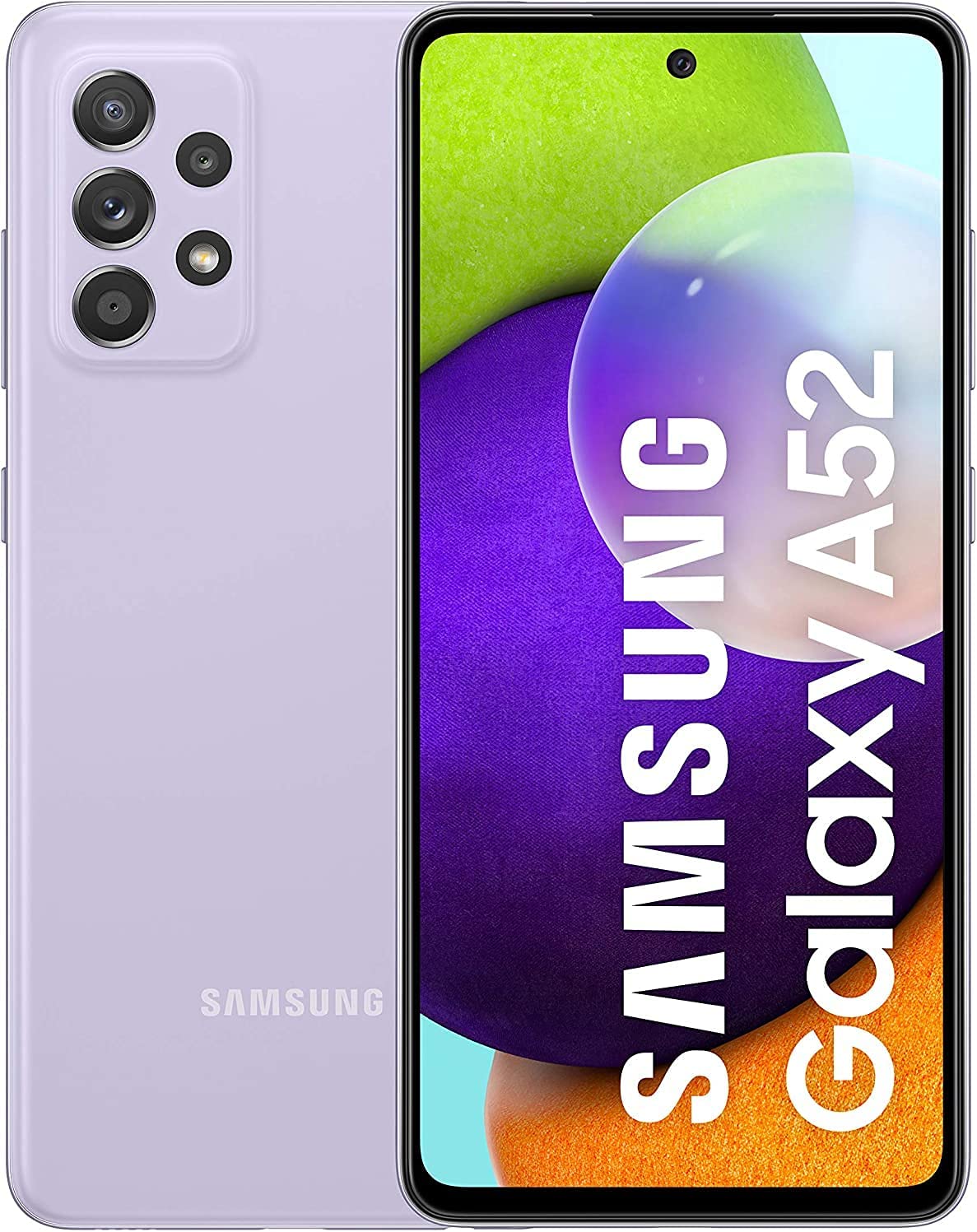 Samsung Galaxy A52 Dual SIM Smartphone Violett Awesome Violet 1