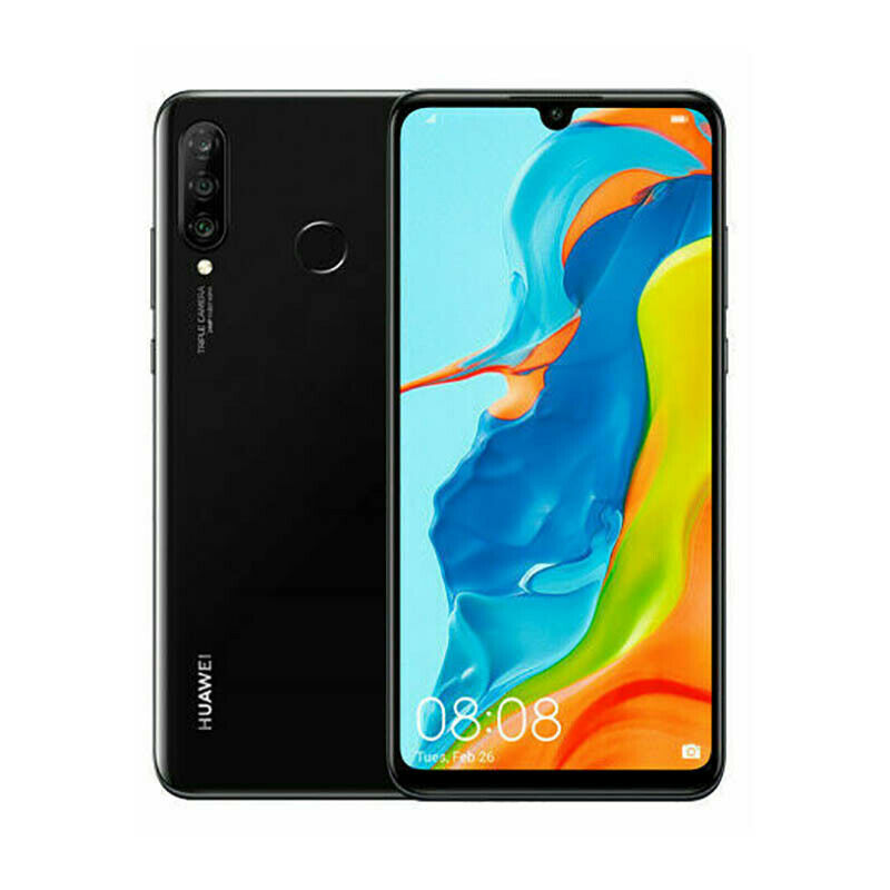 Huawei P30 Lite Smartphone 128GB Schwarz Midnight Black 1