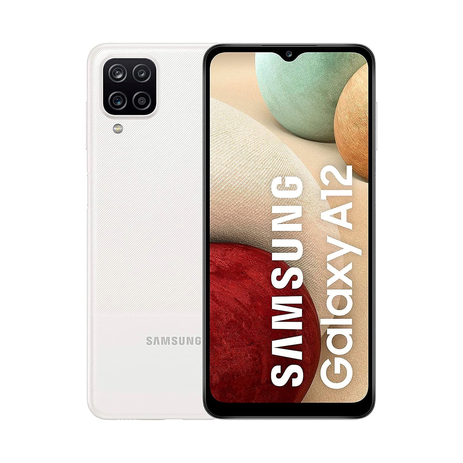 Samsung Galaxy A12 Dual SIM Smartphone Weiß White 1