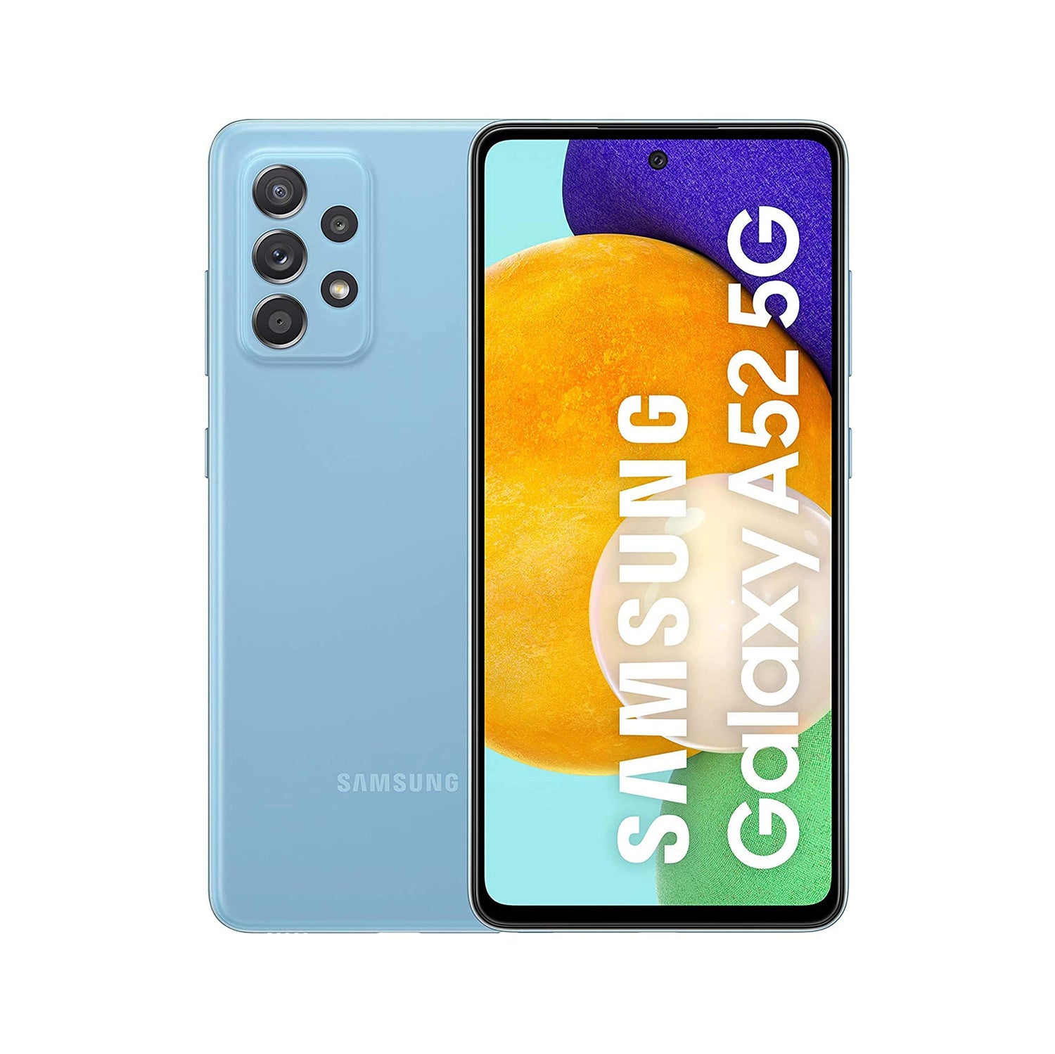 Samsung Galaxy A52 5G Dual-SIM Smartphone Blau Awesome Blue 1