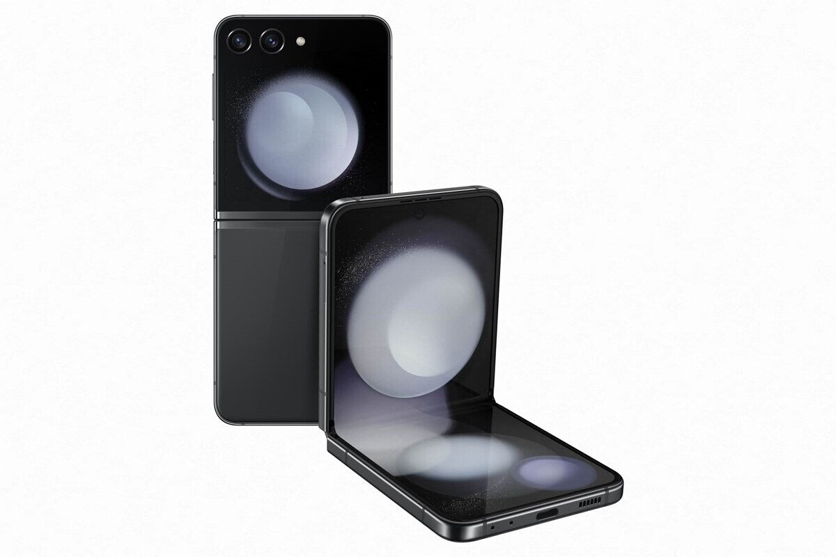 Samsung Galaxy Z Flip 5 Smartphone Grau Graphite 1