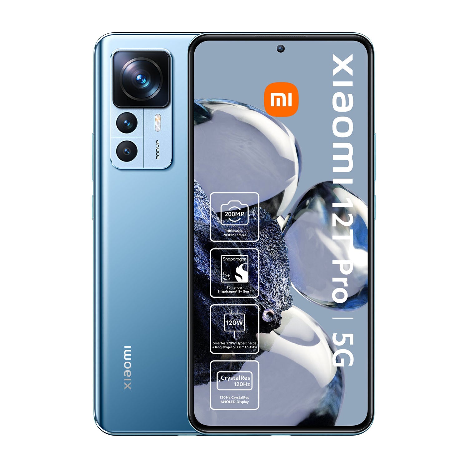 Xiaomi 12T Pro Dual-SIM Smartphone Blau Blue 1