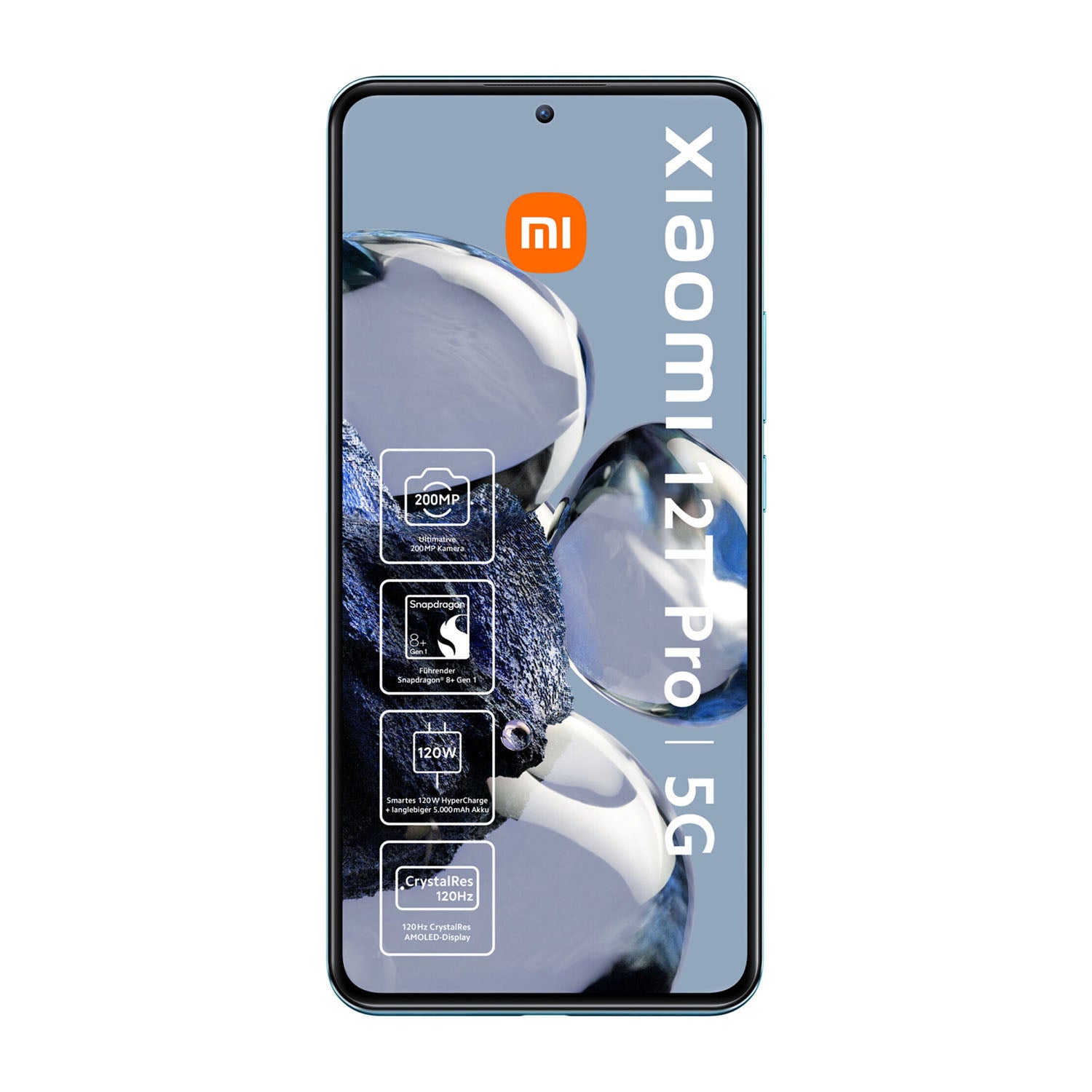 Xiaomi 12T Pro Dual-SIM Smartphone Blau Blue 2