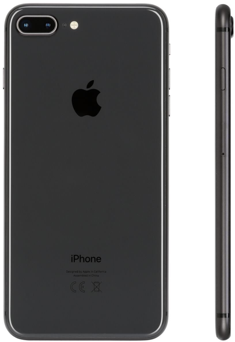 Apple iPhone 8 Plus Smartphone Grau Space Gray 6