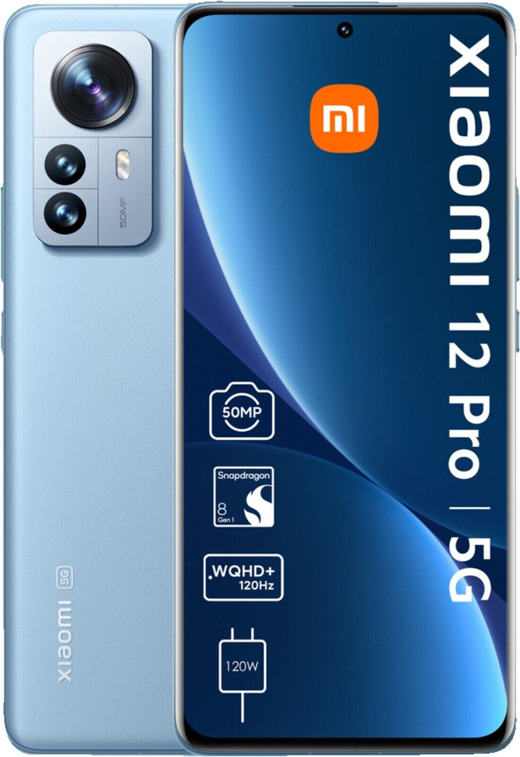 Xiaomi 12 Pro Dual-SIM Smartphone Blau 1